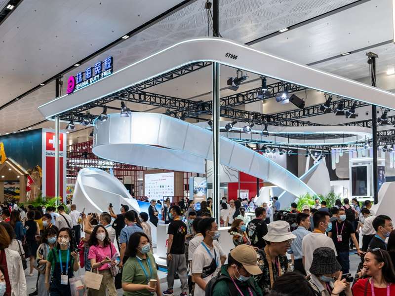 珠海免稅參展首屆消博會，助力海南自貿(mào)港建設