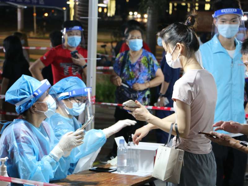 基層黨組織發(fā)力，支援全民核酸檢測